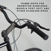 Vincita Lock-On Bike Handlebar Grips (Pair) - Compatible with Brompton
