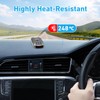 Radar Detector Mounting Bracket With Dashboard Hook And Loop Installation,
