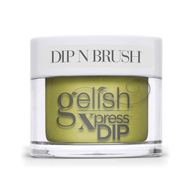 Gelish Summer Collection Up In The Air - Flying Out Loud, Dirty Lime Creme Dip Nail Color, Summer Dip Powder Collection, Dip Powder Nail Color, Long-Lasting Dip, 1.5 oz.