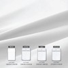 APEX FURNISHINGS Flat Sheet White 100% Egyptian Cotton 300 Thread