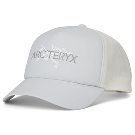 Arc'teryx Bird Word Trucker Hat - Redesign | Solitude/Arctic Silk, Large X-Large