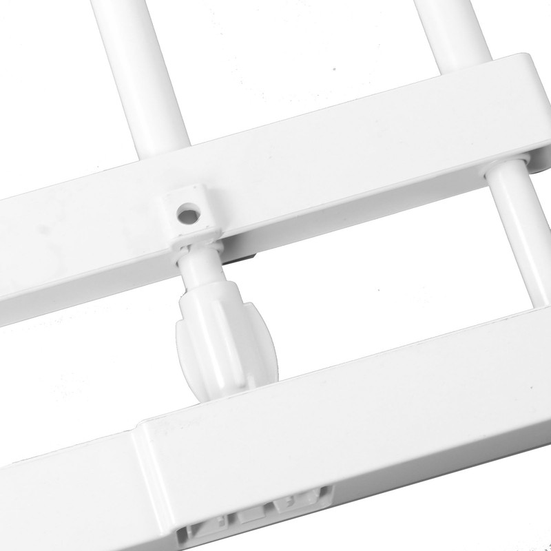 Tension Rod Shelf Adjustable Length Space Saving Nail Free Expandable
