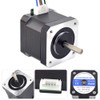STEPPERONLINE Stepper Motor Nema 17 45Ncm 1.5A 12V 39mm 4-Wire
