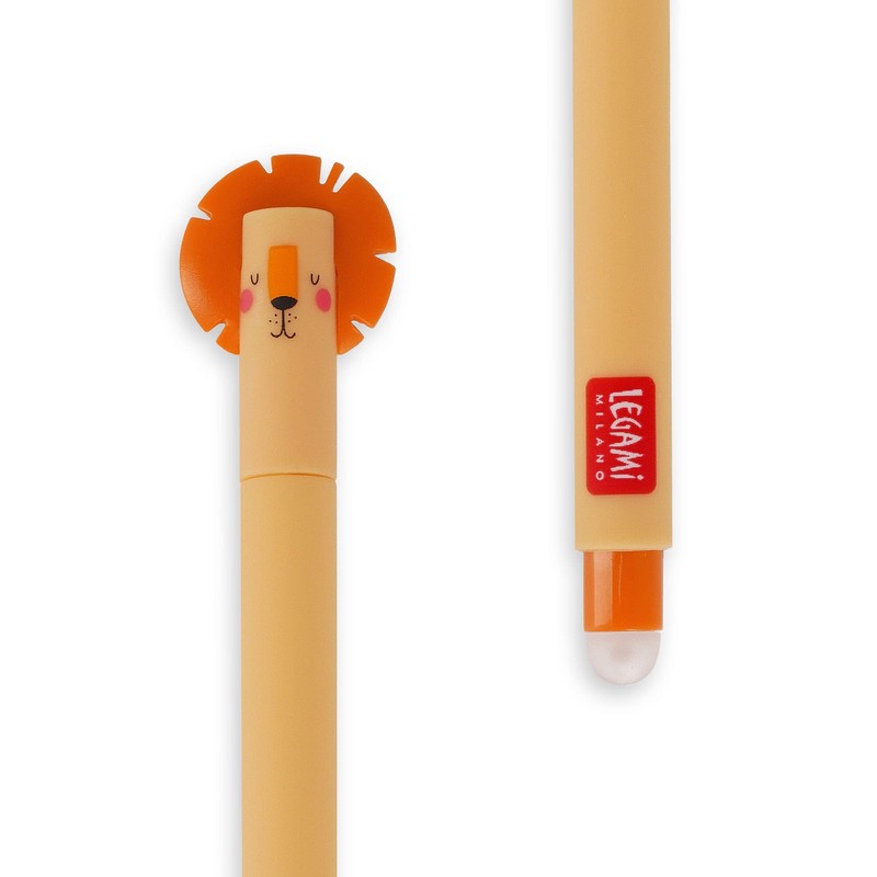 Legami Erasable Gel Pen, Ball on the End for Removing