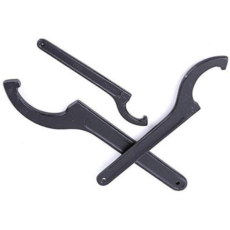 MACHSWON 1PCS Adjustment Round Nut Hook Wrench Universal Multi-Function Spanner