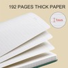 PYNEX Notebook A5 Lined, Hardcover, Notebook, Leather Notepad with 192