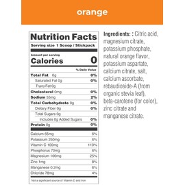 Ultima Replenisher Hydrating Electrolyte Powder, Orange, 30 Servings, Sugar-Free, no Carbs, no Calories, Keto, Gluten-Free, Non-GMO, Vegan