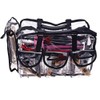SHANY Clear Makeup Bag, Pro Mua rectangular Bag with Shoulder