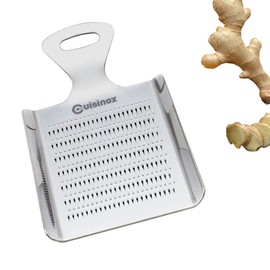 Cuisinox Stainless Steel Nutmeg Chocolate and Ginger Grater, 4.3" x 3"