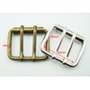 5Afashion 1 9/16"(40mm) Replacement Roller Belt Buckle,Double Pin DIY Leathercraft