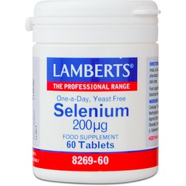 Lamberts Selenium 200mcg 60 Tablets