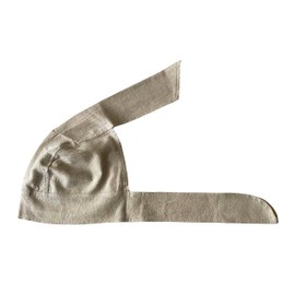 Chara Bandana, Hand Woven, Kasuri Weave, 100% Cotton, Pack of 1, White / Generated