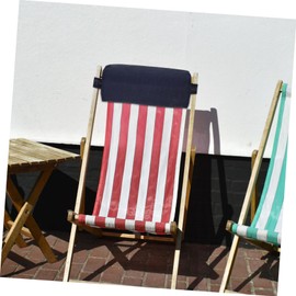 GANAZONO Beach Chair Head Cushion Comfortable Neck Pillow for Deck Lounging Portable and Easy to Install for Relaxation and Support