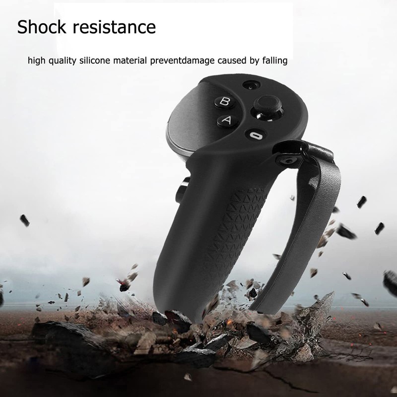 Silicone Grip Cover for Meta Quest Pro, Protector Cover Compatible