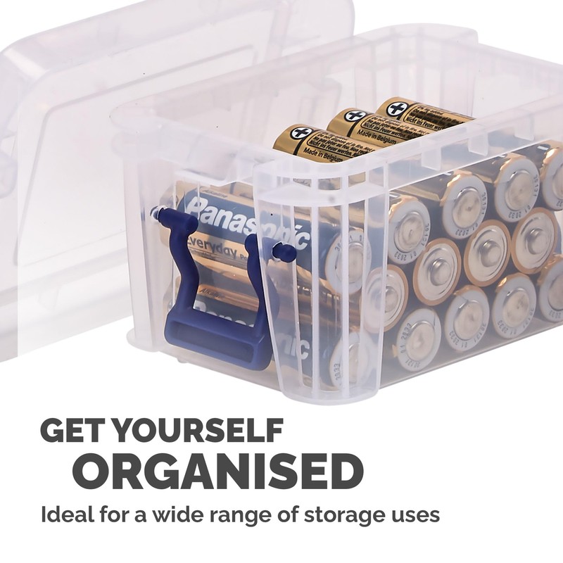 BANKERS BOX Storage Box 0.2L (20 Pack) - BPA-Free, Stackable