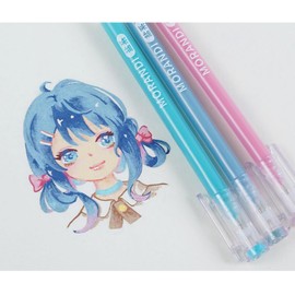 Toshine Color Pens Set of 9 colors Cute Colorful Gel Ink Pens Fine Point Pens for School Office