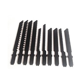 Disston E0102231 Blu-Mol Carbon/HSS Jig Saw Set Wood and Metal, 10-Piece