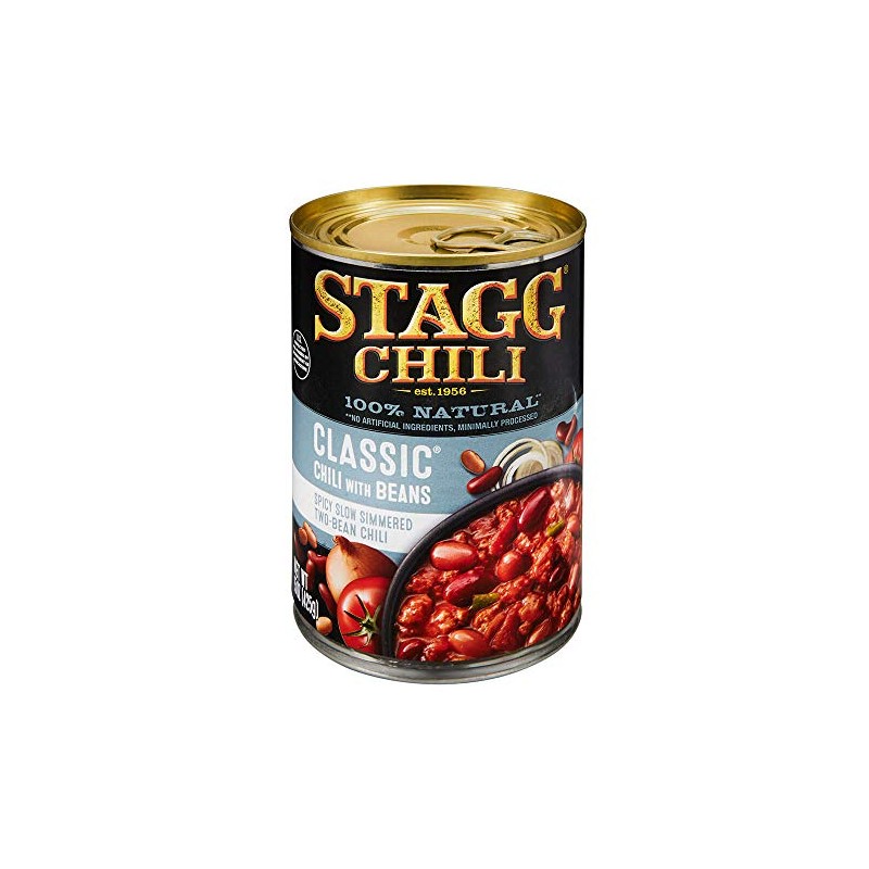 Stagg Classic Chili with Beans 15oz Can (Pack of 12)