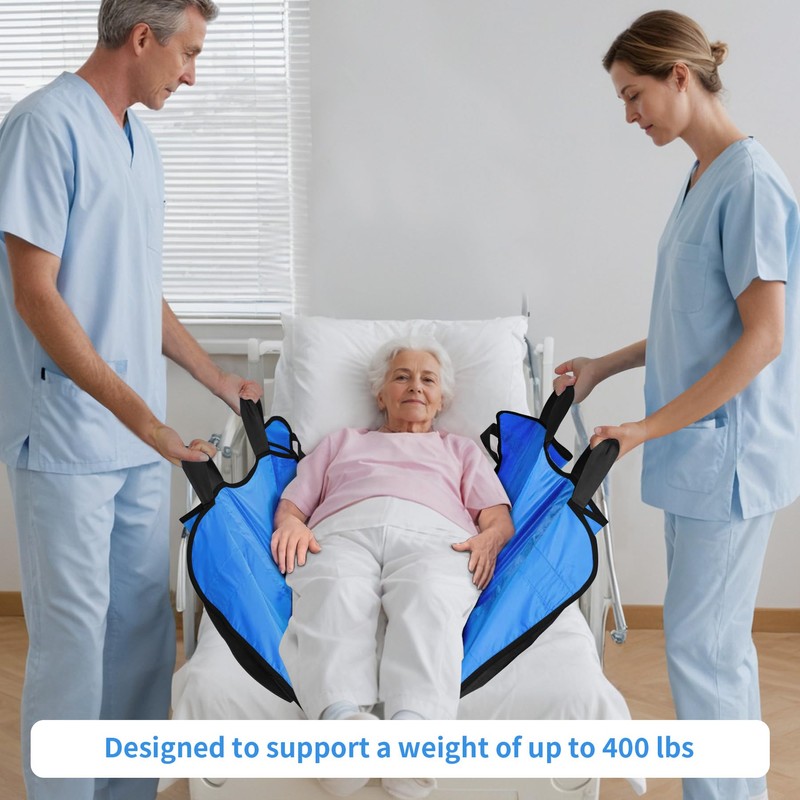 BREENHILL 2 Pack Positioning Bed Pad with Handles,Slide Sheets for