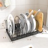 2PACK Pot Lid Organizers Inside Cabinet for Kitchen, Pots and