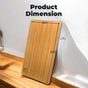 Japanese Cypress Cutting Board –Dual-Sided, Waterproof, Knife-Friendly Chef Cutting Board