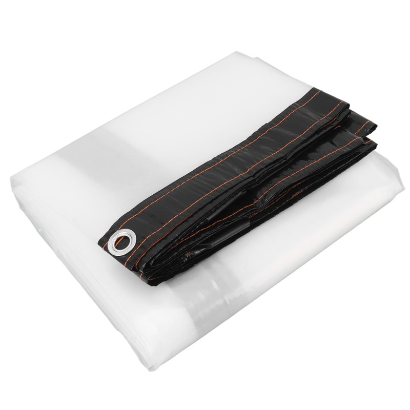 Transparent Tarp Cold Insulation Garden Rainproof Clear Poly Tarp Plant