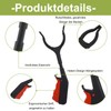 Voarge 2 pinze per rifiuti, pinze per anziani, 28 cm,
