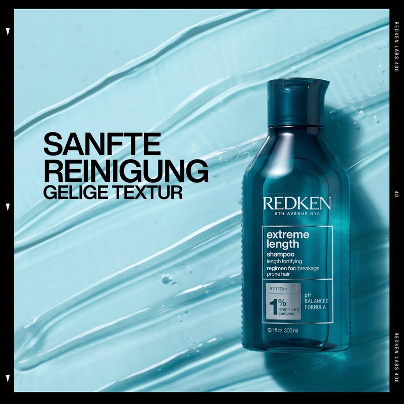 Redken Extreme Length Shampoo: Hair Growth Shampoo with Biotin