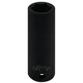 Performance Tool M953 3/8-Inch 13mm Deep Wall Impact Socket for Efficient Automotive Repair and Maintenance
