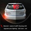 PGTOPONE Upgrade LED Rear Bumper Reflectors Light Fog Brake Tail
