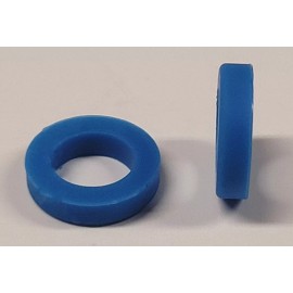 JAG Hobbies 40 pr. JAG Hobbies Blue Silicone Tires for HO Scale Slot Cars - 2.2 Wide