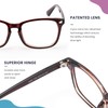 Cyxus Blue Light Blocking Computer Glasses Retro Clear Lens Eyeglasses