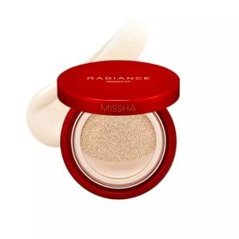 Gita [미샤] 미샤 래디언스 퍼펙트핏 쿠션 15g (N21호 바닐라) [Missha] Missha Radiance Perfect Fit Cushion 15g (N21 Vanilla) [Single]