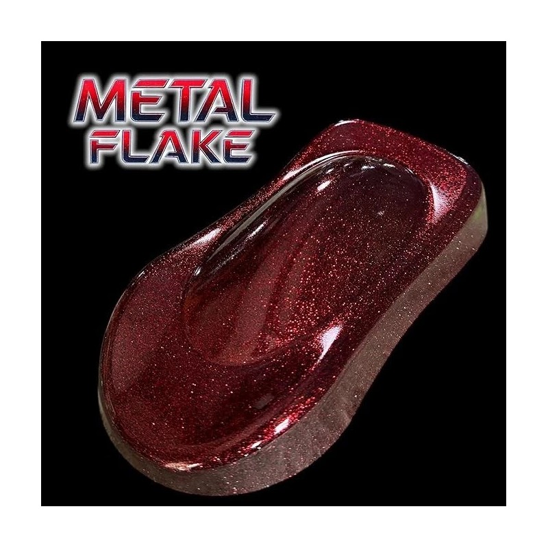 LiME LiNE Red Metal Flake Ready to Spray Automotive Basecoat