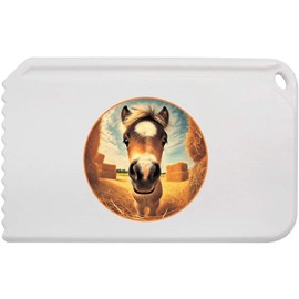 Azeeda 'Smiling Baby Horse' Plastic Ice Scraper (IC00041218)
