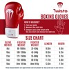 Twisto Boxing Gloves Sparring X7 (10 oz, Red/White)