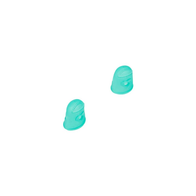 Bohin - Green (Medium) Rubber Thimble - 2 Pieces