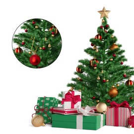 Ornament Hooks, 100 Pcs Christmas Ornament Hooks for Christmas Trees, Ornament Hangers, Metal Wire Christmas Tree Hooks, Christmas Tree Ornaments for Xmas Christmas Party Balls Decorations, Gold