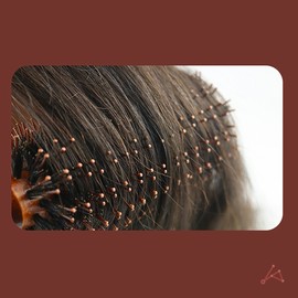 JERRY Hair Roll Brush Blowout Volumizing Hair Brush 4.5cm