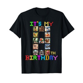 It's My 8th Birthday Funny Italian Brainrot Meme Boys Girls T-Shirt