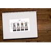 1 x 10cm Wide Four Stroke Engine Vinyl Stickers -