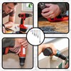 Magnetic Drill Bits,Bit Set,6 Pcs Anti-Slip Magnetic Durability Bits Set