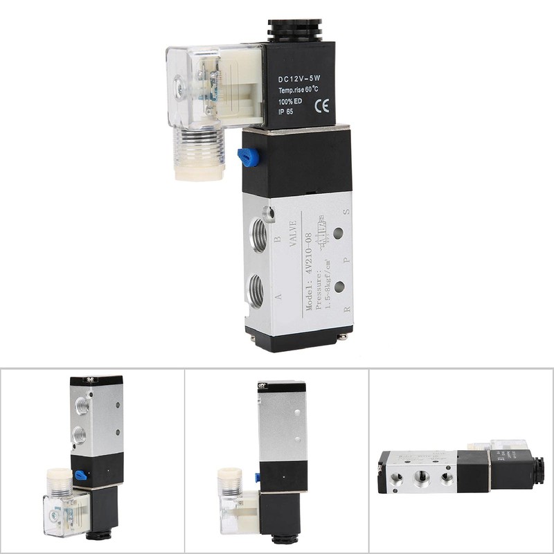 Solenoid Air Valve,Pneumatic Solenoid Air Valve,2 Position 5 Port Pneumatic