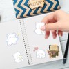 HOODANCOS Reusable Sticker Storage Book Collecting Album Blank Stickers Organizer