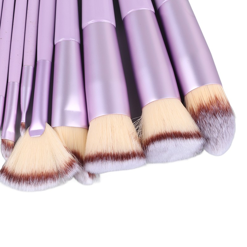 18pcs Makeup Brush Set Artificial Fiber Fashionable Soft Synthetic Cosmetic