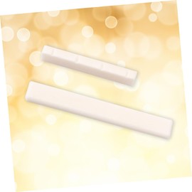 WHAMVOX Acoustic Ukulele Saddle and Nut Kit Bone for Easy Repair and Improved Tone