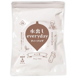 Mizutama Farm Cold Brew Everyday, Hojicha, Large Tea Bag, 0.4 oz (10 g) x 31p [Low Caffeine Low Caffeine] (Hojicha)