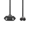 Power Cable | Euro Plug | IEC-320-C7 | 2.00 m