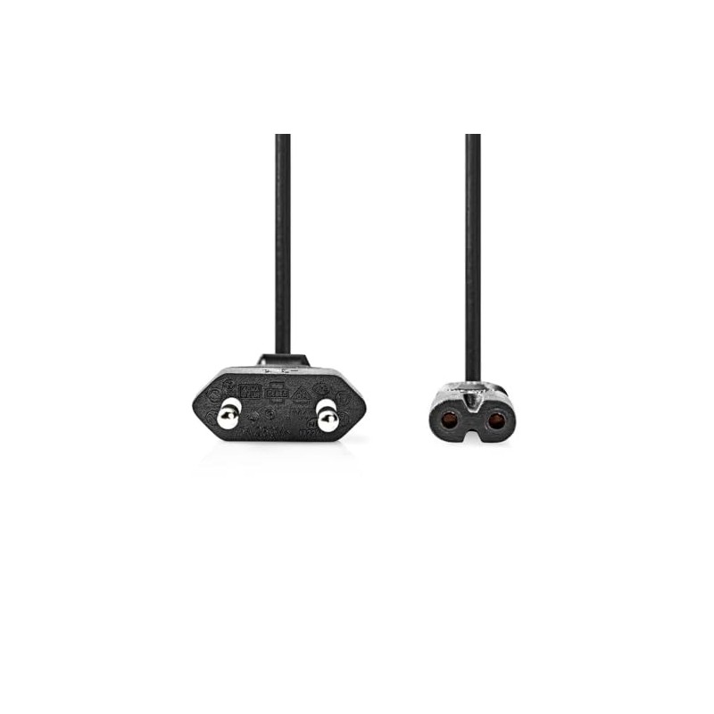 Power Cable | Euro Plug | IEC-320-C7 | 2.00 m