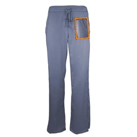 M&M SCRUBS Women's Soft Modern Fit 2 Pocket Drawstring Scrub Pant (Charcoal, XX-Large)